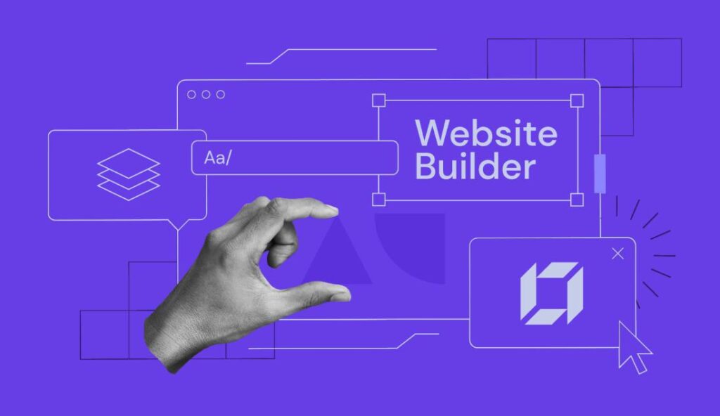 DIY website builder